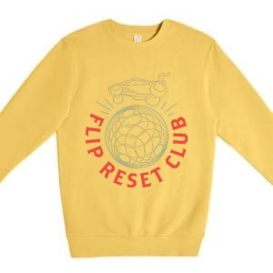 Simple Rocket Soccer League Flip Reset Club Clean Premium Crewneck Sweatshirt