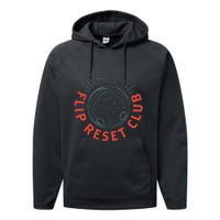 Simple Rocket Soccer League Flip Reset Club Clean Performance Fleece Hoodie