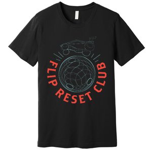 Simple Rocket Soccer League Flip Reset Club Clean Premium T-Shirt