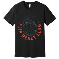 Simple Rocket Soccer League Flip Reset Club Clean Premium T-Shirt