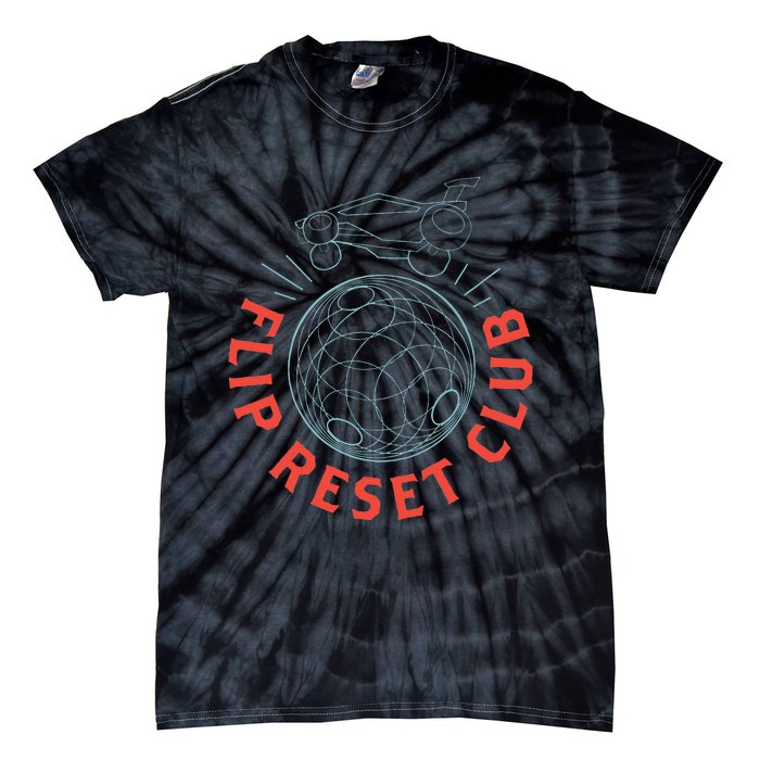 Simple Rocket Soccer League Flip Reset Club Clean Tie-Dye T-Shirt