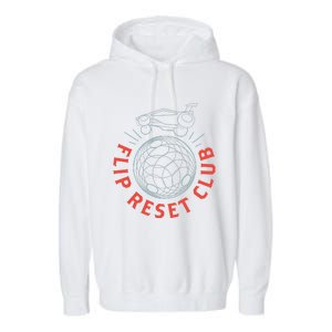 Simple Rocket Soccer League Flip Reset Club Clean Garment-Dyed Fleece Hoodie