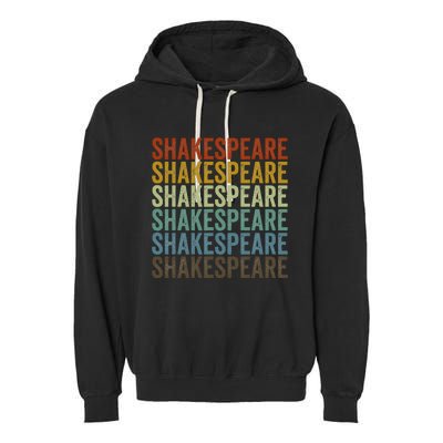 Shakespeare Retro Garment-Dyed Fleece Hoodie