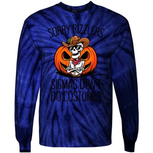 Sorry Rizzlers Sigmas DonT Do Costumes Alpha Gen Tie-Dye Long Sleeve Shirt