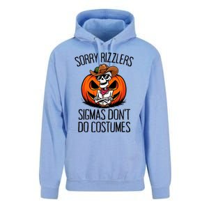 Sorry Rizzlers Sigmas DonT Do Costumes Alpha Gen Unisex Surf Hoodie