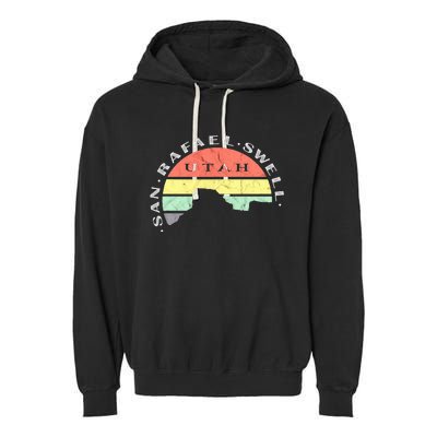 San Rafael Swell Utah Garment-Dyed Fleece Hoodie