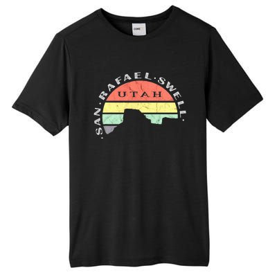 San Rafael Swell Utah Tall Fusion ChromaSoft Performance T-Shirt