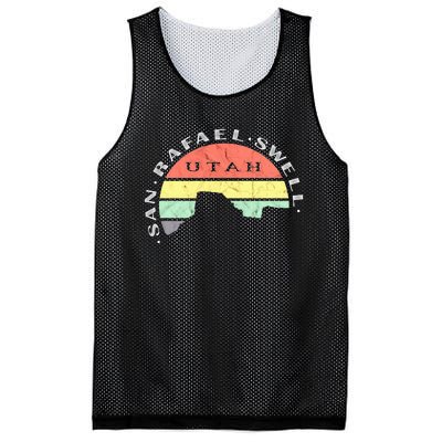 San Rafael Swell Utah Mesh Reversible Basketball Jersey Tank