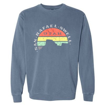 San Rafael Swell Utah Garment-Dyed Sweatshirt