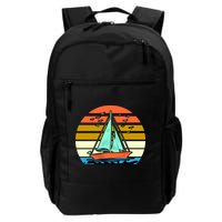 Sailing Retro Sail Boat Backpack