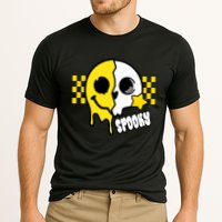 Spooky Retro Smile Skeleton Halloween Performance Shirt