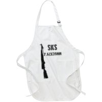 Sks Rifle Soviet Russian Milsurp 7.62 Clip 2a Surplus Yugo Full-Length Apron With Pockets
