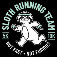 Sloth Running Team Not Fast Not Furious Mousepad