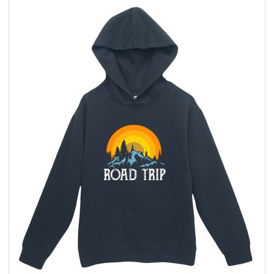 Sunset Road Trip Camping Gift Camper Holiday Urban Pullover Hoodie