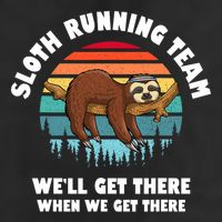 Sloth Running Team WeLl Get There When We Get There Cool Comfort Performance Bucket Hat