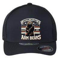 Support Right To Keep And Arm Bears Humorous Wildlife Rights Flexfit Unipanel Trucker Cap