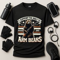 Support Right To Keep And Arm Bears Humorous Wildlife Rights Performance Shirt