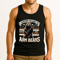 Support Right To Keep And Arm Bears Humorous Wildlife Rights Tank Top