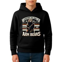 Support Right To Keep And Arm Bears Humorous Wildlife Rights Kids Hoodie