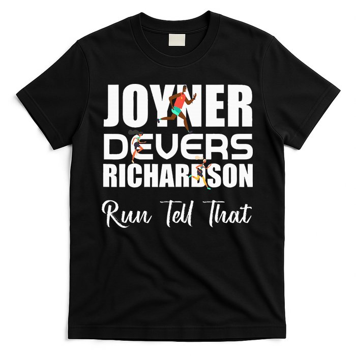 ShaCarri Run Tell That Track And Field Running T-Shirt
