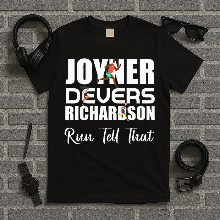 ShaCarri Run Tell That Track And Field Running T-Shirt