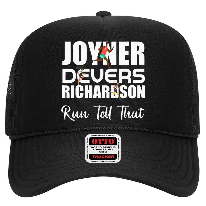 ShaCarri Run Tell That Track And Field Running Trucker Hat