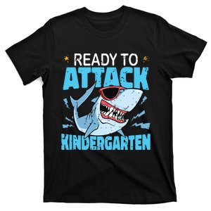 Shark Ready To Attack Kindergarten First Day Of School T-Shirt