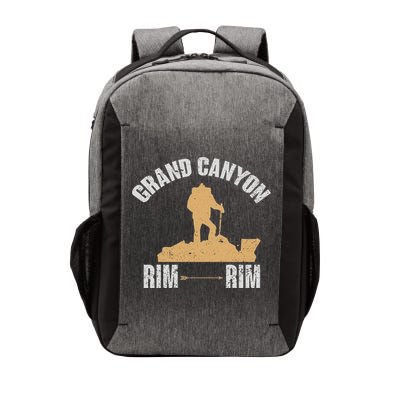 South Rim To North Rim Grand Canyon Hike In Arizona Souvenir Vector Backpack