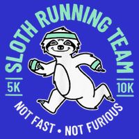 Sloth Running Team Not Fast Not Furious 16 in Basic Backpack