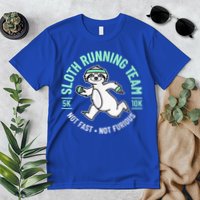 Sloth Running Team Not Fast Not Furious Premium T-Shirt
