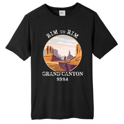 South Rim To North Rim Grand Canyon National Park Hiking Tall Fusion ChromaSoft Performance T-Shirt