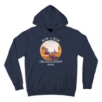 South Rim To North Rim Grand Canyon National Park Hiking Hoodie