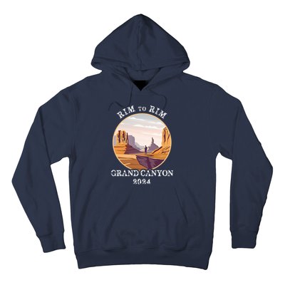 South Rim To North Rim Grand Canyon National Park Hiking Hoodie