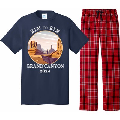 South Rim To North Rim Grand Canyon National Park Hiking Pajama Set