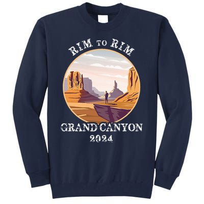 South Rim To North Rim Grand Canyon National Park Hiking Tall Sweatshirt