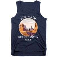 South Rim To North Rim Grand Canyon National Park Hiking Tank Top