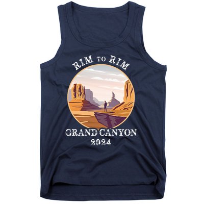 South Rim To North Rim Grand Canyon National Park Hiking Tank Top