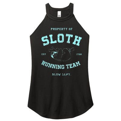 Sloth Running Team Athletic Slow Department Women’s Perfect Tri Rocker Tank