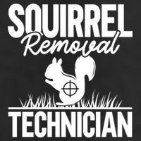 Squirrel Removal Technician Funny Squirrel Hunting Gift Beanie