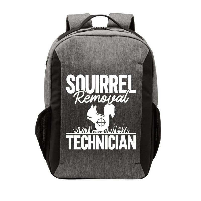 Squirrel Removal Technician Funny Squirrel Hunting Gift Vector Backpack