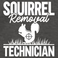 Squirrel Removal Technician Funny Squirrel Hunting Gift Vector Backpack