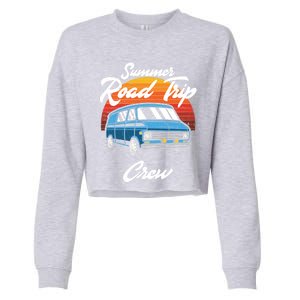 Summer Road Trip Crew Gift Cropped Pullover Crew