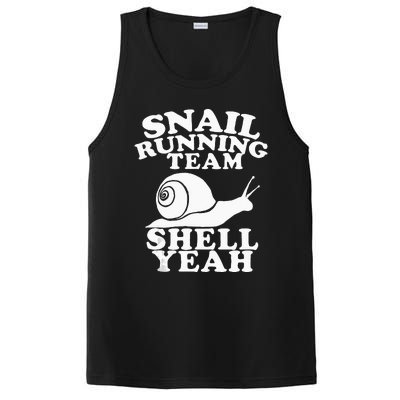 Snail Running Team Funny Snail Running Team PosiCharge Competitor Tank