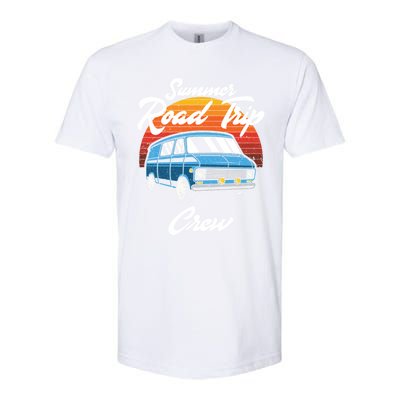 Summer Road Trip Crew Cute Gift Softstyle® CVC T-Shirt