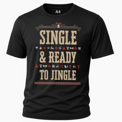 Single & Ready To Jingle Chrismas Performance Shirt