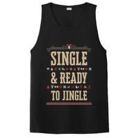 Single & Ready To Jingle Chrismas PosiCharge Competitor Tank
