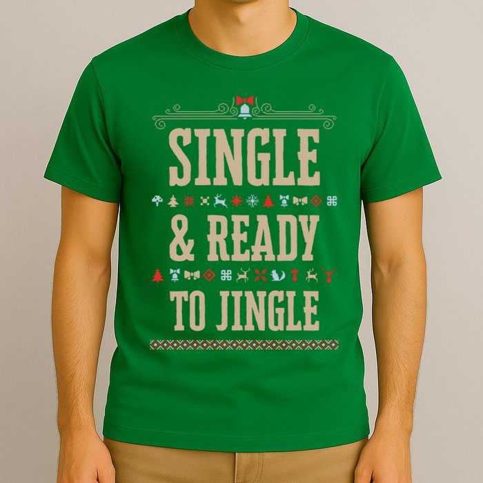 Single & Ready To Jingle Chrismas T-Shirt