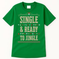 Single & Ready To Jingle Chrismas Tall T-Shirt