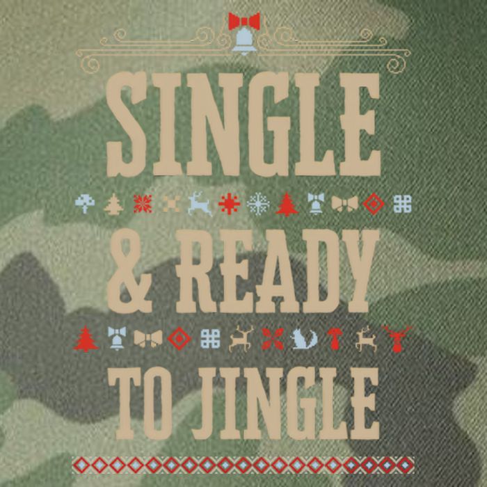 Single & Ready To Jingle Christmas Legacy Tie Dye Trucker Hat