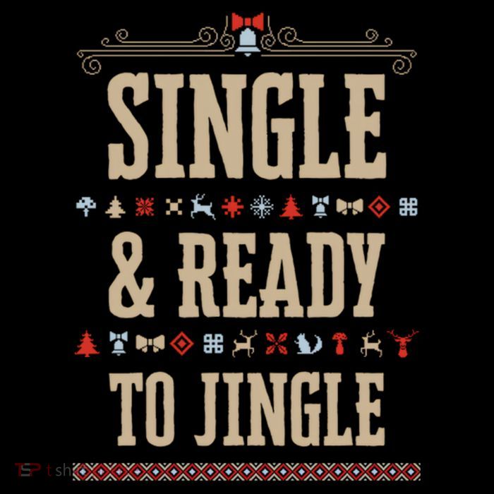 Single & Ready To Jingle Christmas Sustainable Beanie